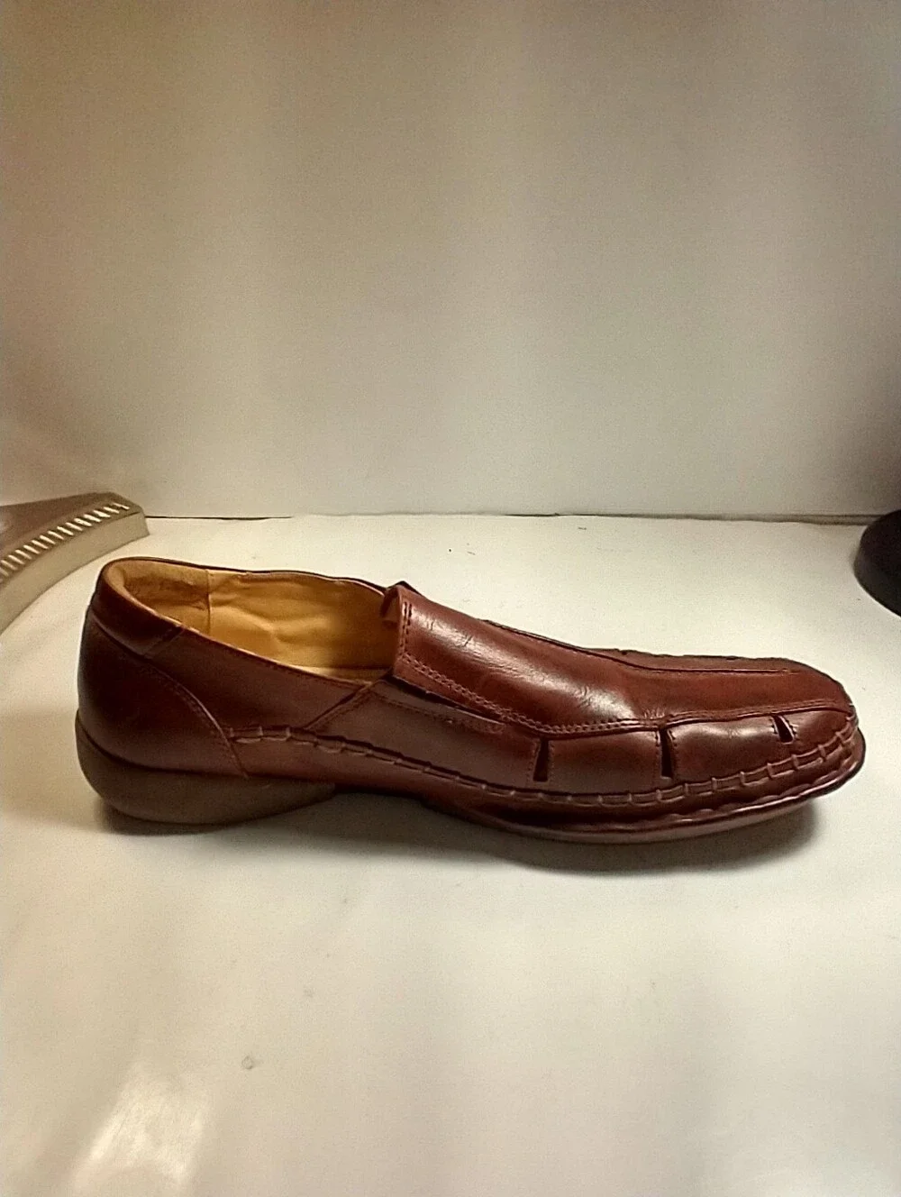 Pikolinos Brown Leather Slip On Casual Comfort Moc Loafers Men's sz 9(43).